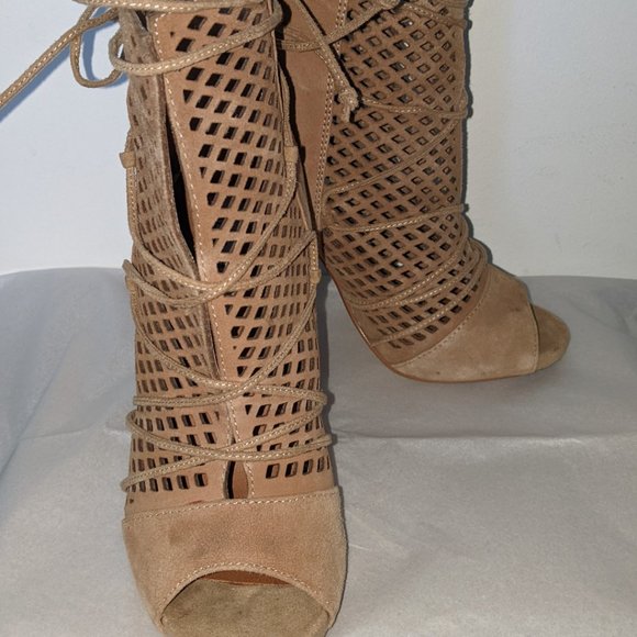 Steve Madden -Peep toe Booties - Picture 6 of 6